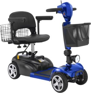 Electric Mobility Scooter for Seniors with Removable Battery