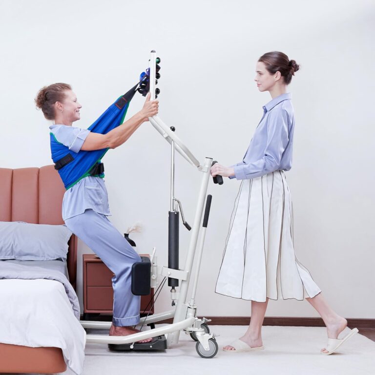 Portable Sit-to-Stand Lift for Elderly and Disabled