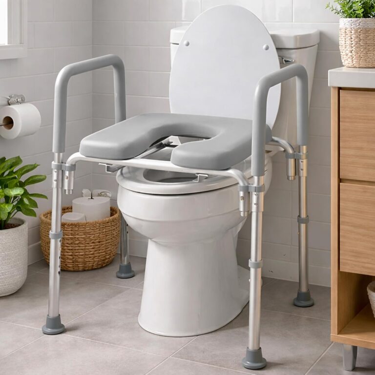 Foldable Commode Chair for Seniors